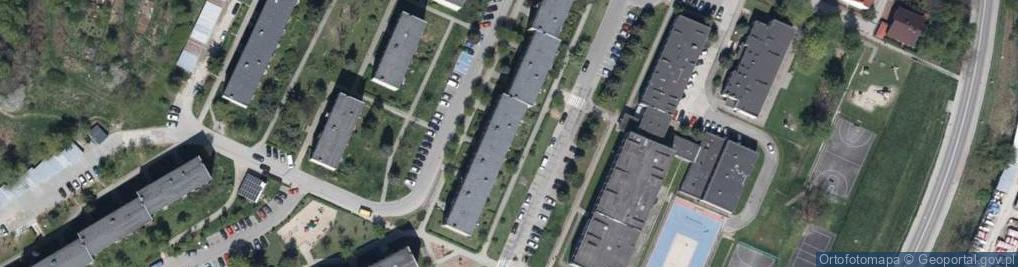 Zdjęcie satelitarne Hallera Józefa, gen. ul.