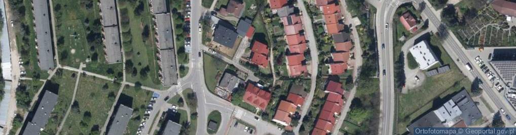 Zdjęcie satelitarne Hallera Józefa, gen. ul.