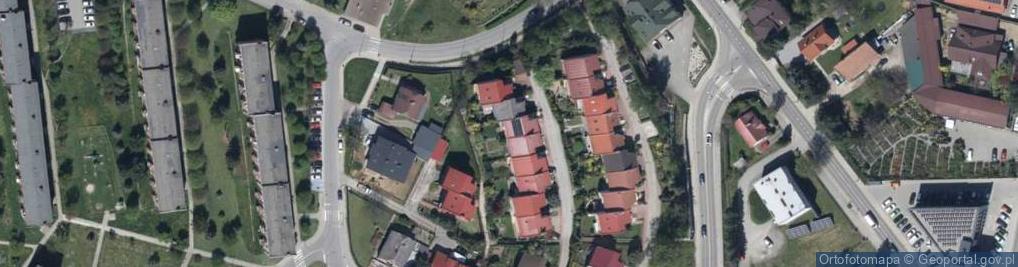 Zdjęcie satelitarne Hallera Józefa, gen. ul.