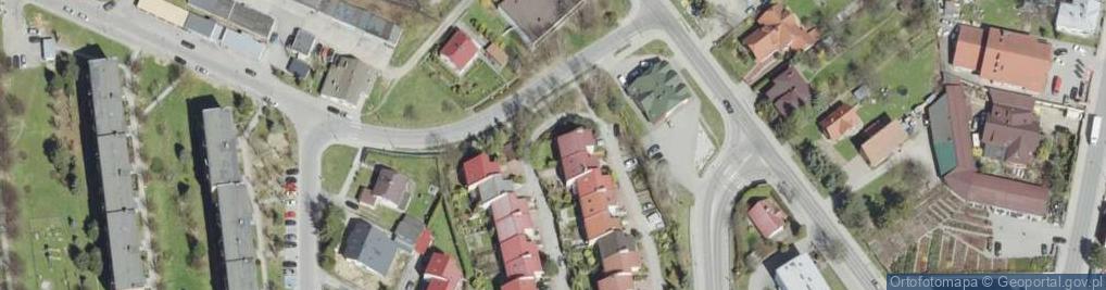 Zdjęcie satelitarne Hallera Józefa, gen. ul.