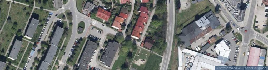 Zdjęcie satelitarne Hallera Józefa, gen. ul.