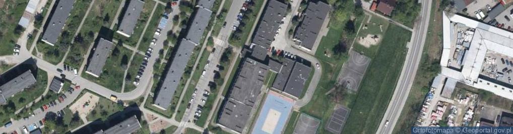 Zdjęcie satelitarne Hallera Józefa, gen. ul.