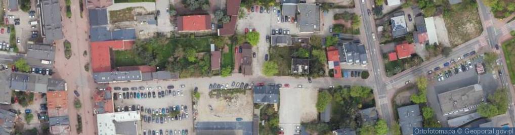 Zdjęcie satelitarne Harcerska ul.