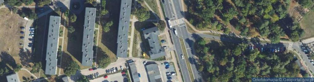 Zdjęcie satelitarne Hallera Józefa, gen. ul.