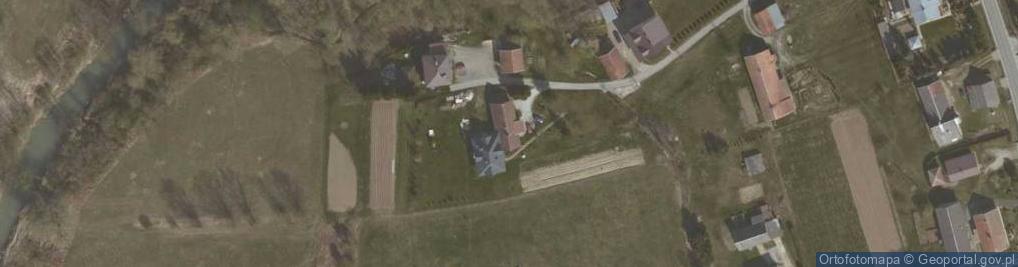 Zdjęcie satelitarne Haczów ul.