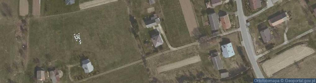 Zdjęcie satelitarne Haczów ul.