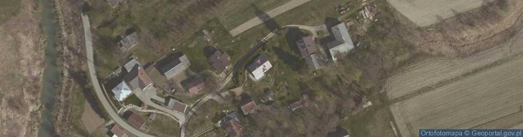 Zdjęcie satelitarne Haczów ul.