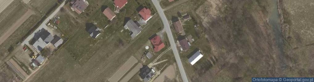 Zdjęcie satelitarne Haczów ul.