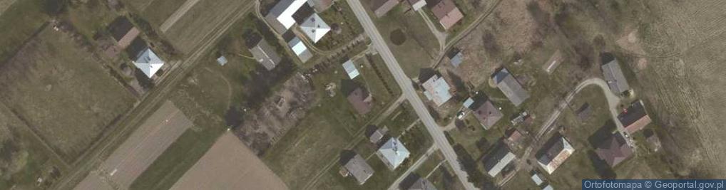 Zdjęcie satelitarne Haczów ul.
