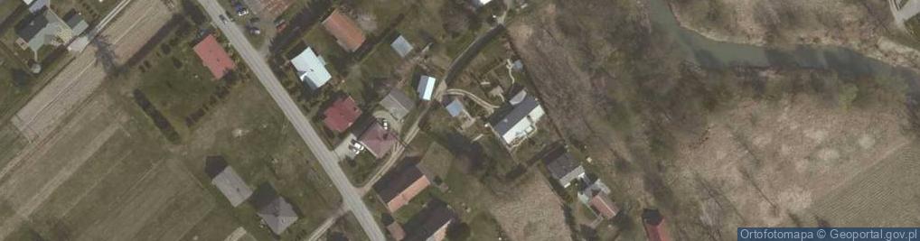 Zdjęcie satelitarne Haczów ul.