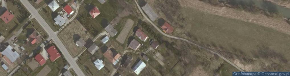 Zdjęcie satelitarne Haczów ul.