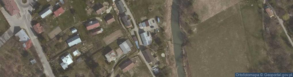 Zdjęcie satelitarne Haczów ul.