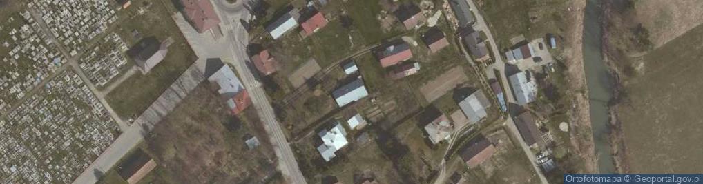 Zdjęcie satelitarne Haczów ul.