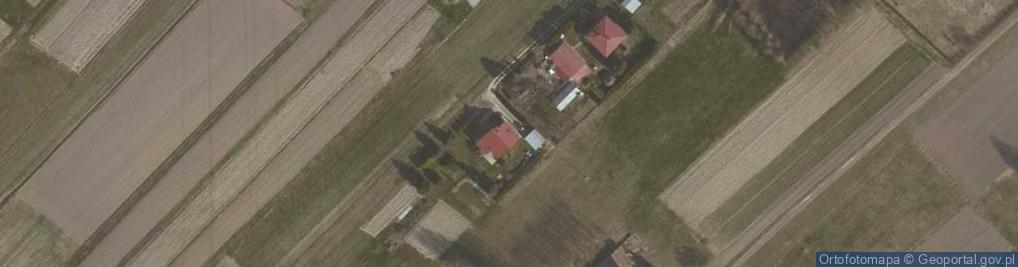 Zdjęcie satelitarne Haczów ul.