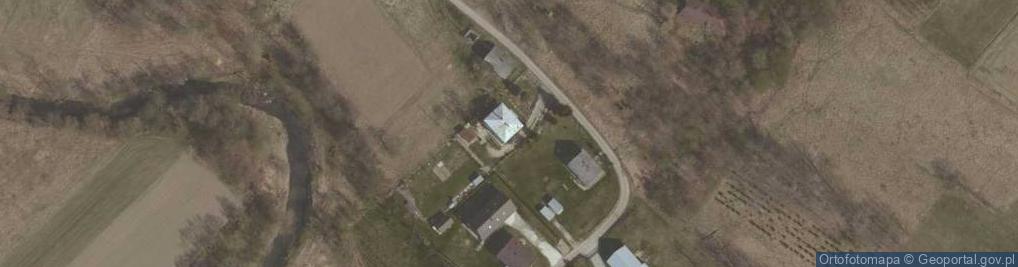 Zdjęcie satelitarne Haczów ul.