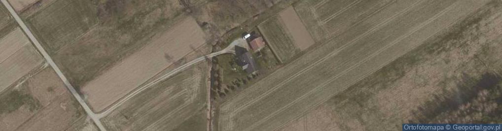 Zdjęcie satelitarne Haczów ul.