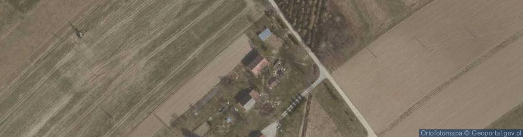 Zdjęcie satelitarne Haczów ul.