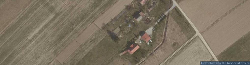 Zdjęcie satelitarne Haczów ul.