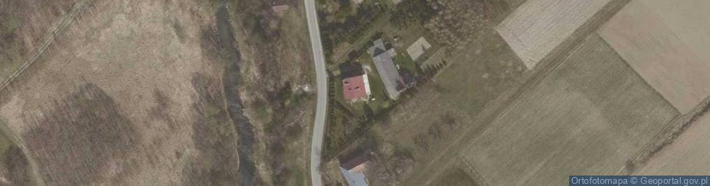 Zdjęcie satelitarne Haczów ul.