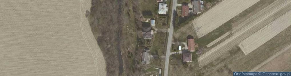Zdjęcie satelitarne Haczów ul.