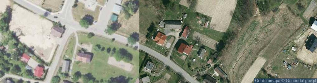 Zdjęcie satelitarne Harklowa ul.