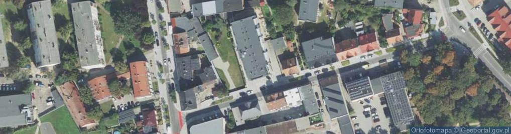 Zdjęcie satelitarne Hallera Józefa, gen. ul.