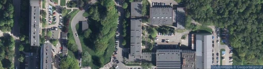 Zdjęcie satelitarne Harcerska ul.