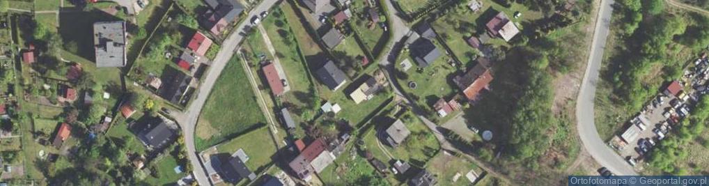 Zdjęcie satelitarne Hałdy ul.