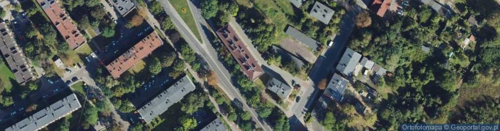 Zdjęcie satelitarne Hallera Józefa, gen. ul.