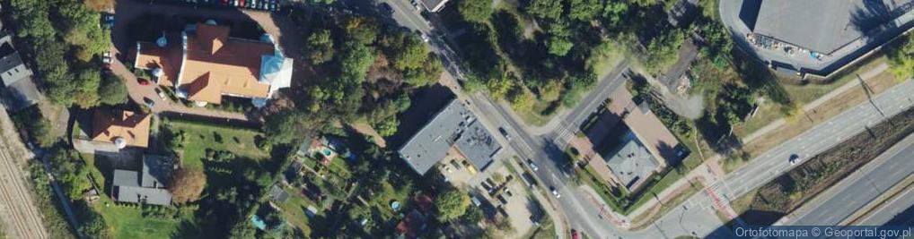 Zdjęcie satelitarne Hallera Józefa, gen. ul.