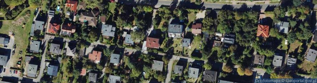 Zdjęcie satelitarne Harcerska ul.