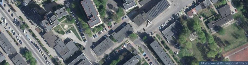 Zdjęcie satelitarne Harcerska ul.