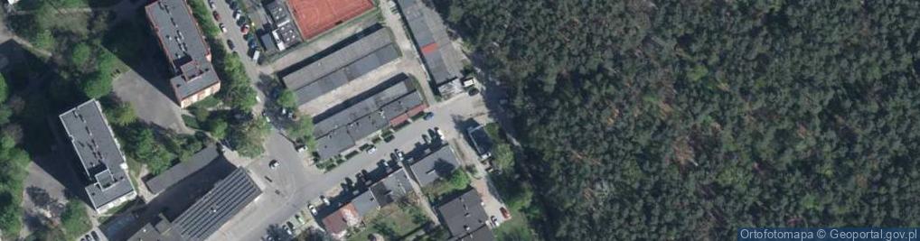 Zdjęcie satelitarne Harcerska ul.