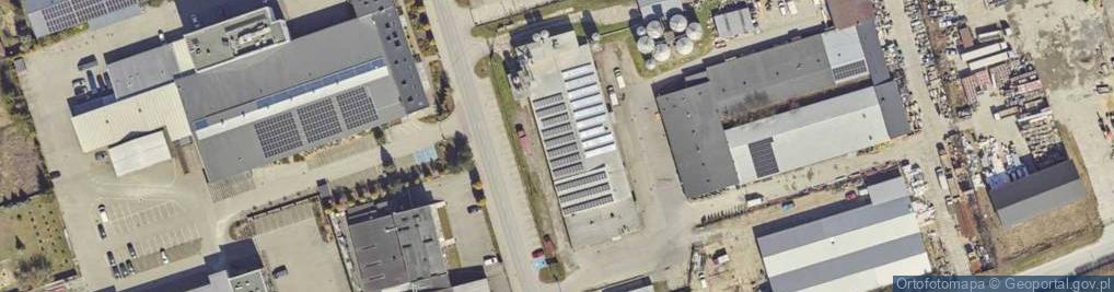 Zdjęcie satelitarne Handlowa ul.