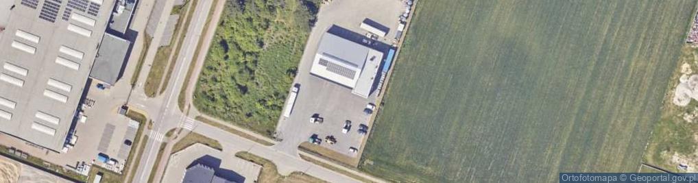 Zdjęcie satelitarne Handlowa ul.