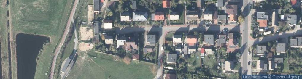Zdjęcie satelitarne Harcerska ul.