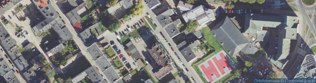 Zdjęcie satelitarne Harcerska ul.