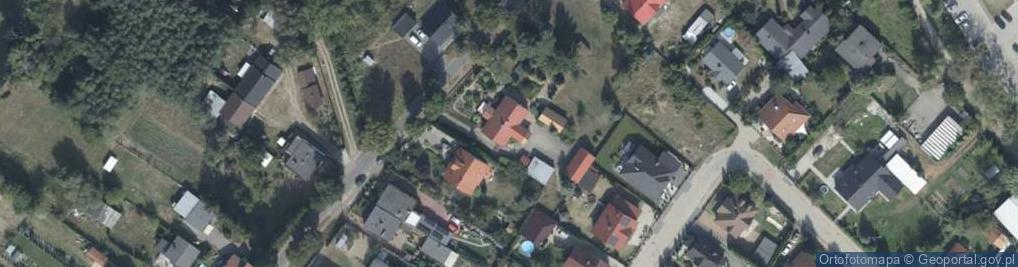 Zdjęcie satelitarne Harcerska ul.