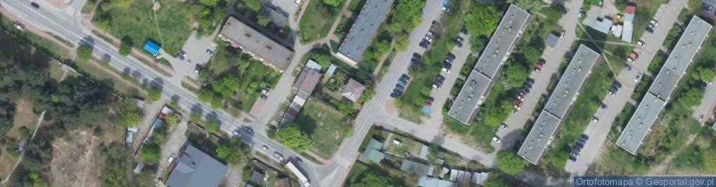 Zdjęcie satelitarne Hamernicka ul.