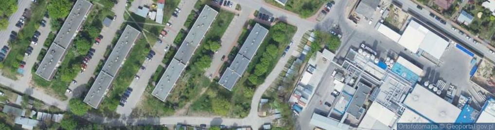 Zdjęcie satelitarne Hamernicka ul.