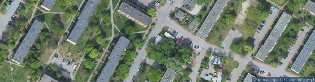 Zdjęcie satelitarne Hamernicka ul.