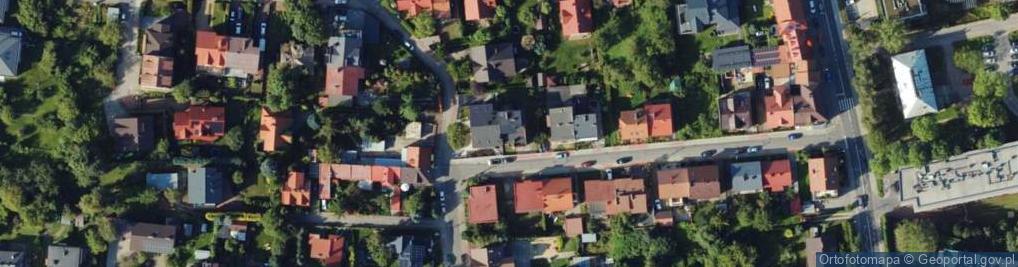 Zdjęcie satelitarne Harcerska ul.