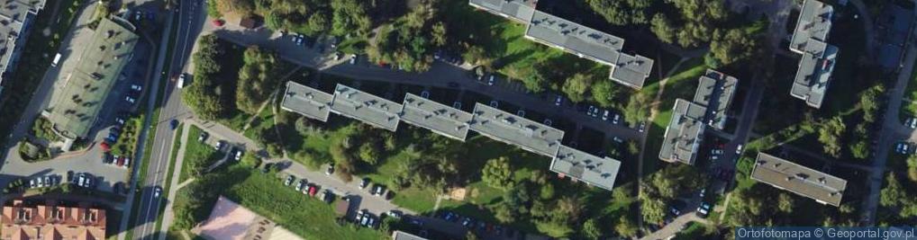 Zdjęcie satelitarne Halszki, por. ul.