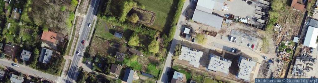 Zdjęcie satelitarne Handlowa ul.
