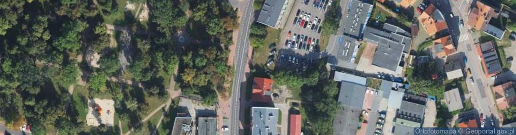 Zdjęcie satelitarne Hallera Józefa, gen. ul.