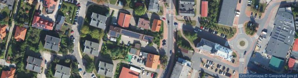 Zdjęcie satelitarne Hallera Józefa, gen. ul.