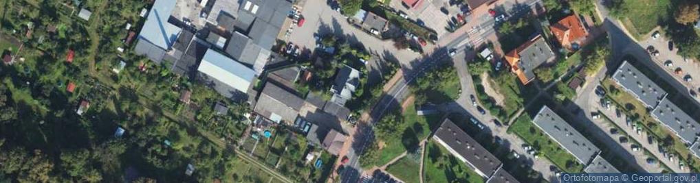 Zdjęcie satelitarne Hallera Józefa, gen. ul.