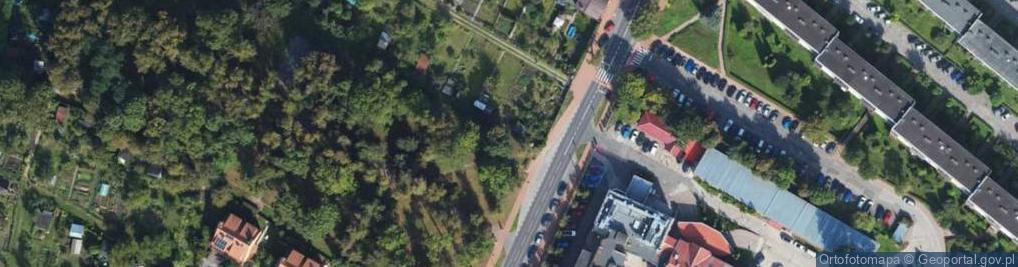 Zdjęcie satelitarne Hallera Józefa, gen. ul.