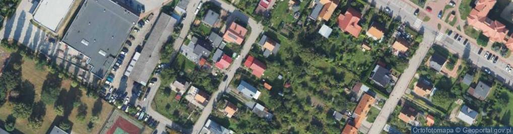 Zdjęcie satelitarne Harcerska ul.