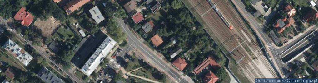 Zdjęcie satelitarne Handlowa ul.